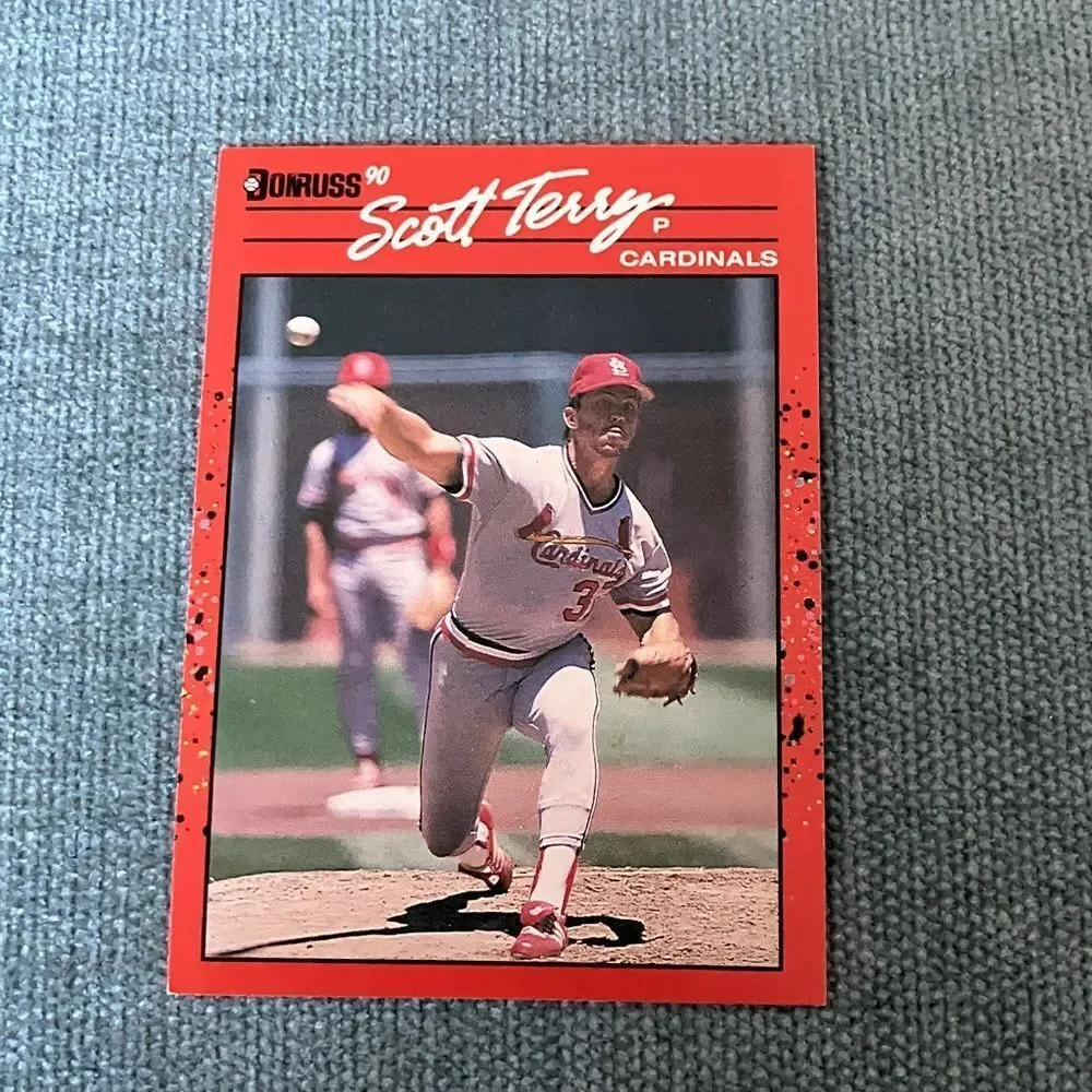 1990 Donruss St. Louis Cardinals Baseball Card Trading Card